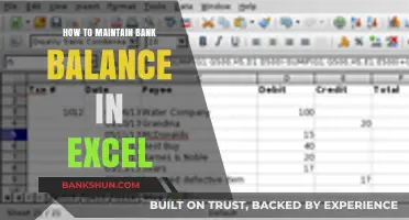 Mastering Bank Balance Tracking: Excel Tips for Financial Organization