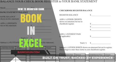 Mastering Bank Book Management: Excel Tips for Accurate Record-Keeping