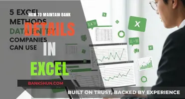 Efficiently Organize and Securely Manage Your Bank Details in Excel
