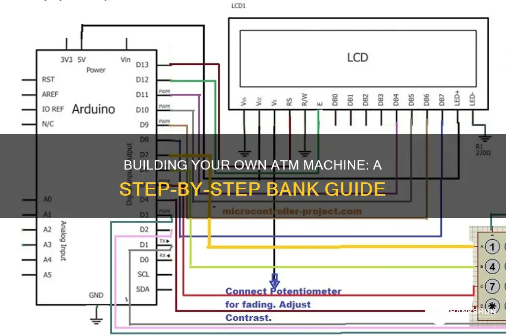 how to make a atm machine bank