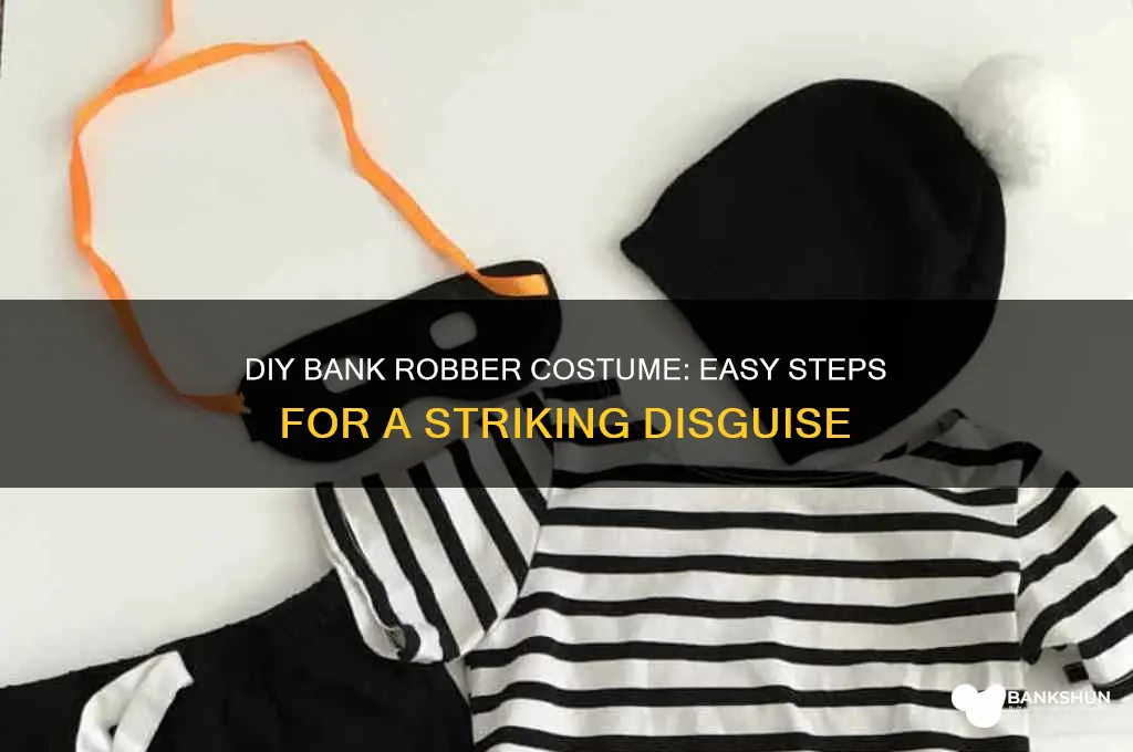 how to make a bank robber costume