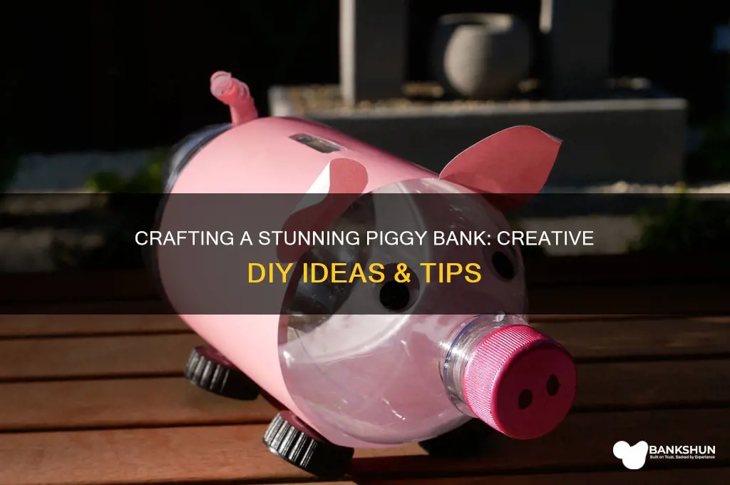 how to make a beautiful piggy bank