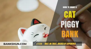 Crafting a Cute Cat Piggy Bank: DIY Money-Saving Project