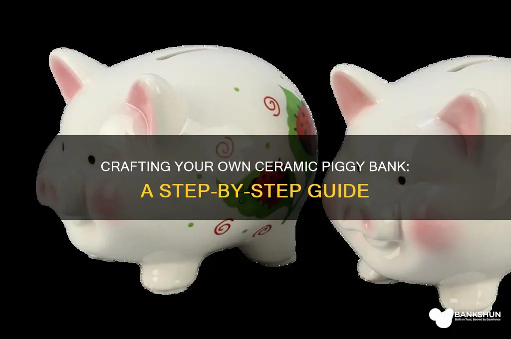 how to make a ceramic piggy bank