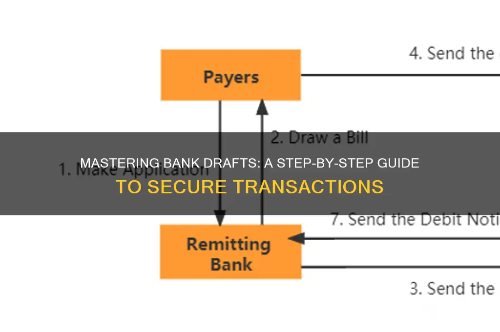 how to make a draft in bank