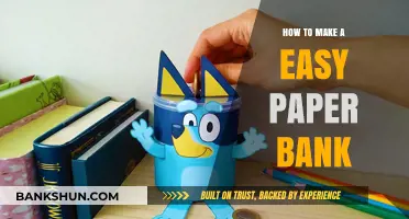 Simple DIY Paper Bank: Easy Crafting Steps for Beginners