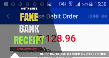 Crafting a Fake Bank Receipt: A Step-by-Step Guide for Educational Purposes
