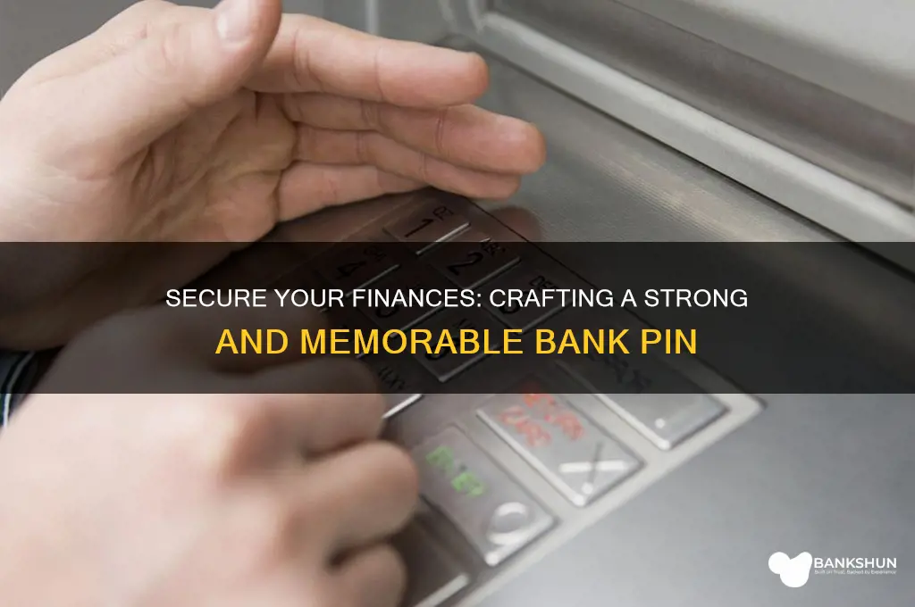 how to make a good bank pin