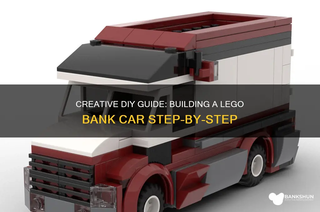 how to make a lego bank car