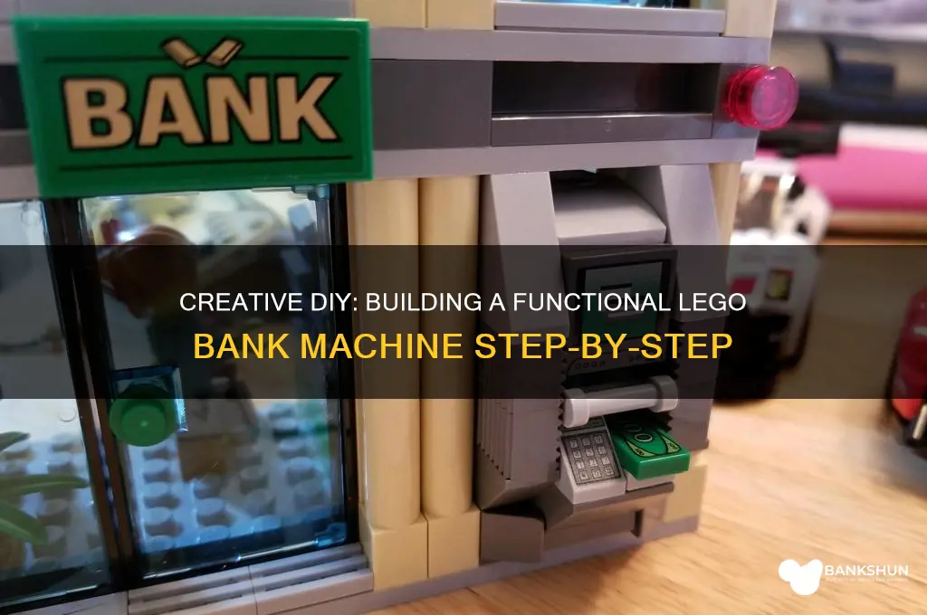 how to make a lego bank machine