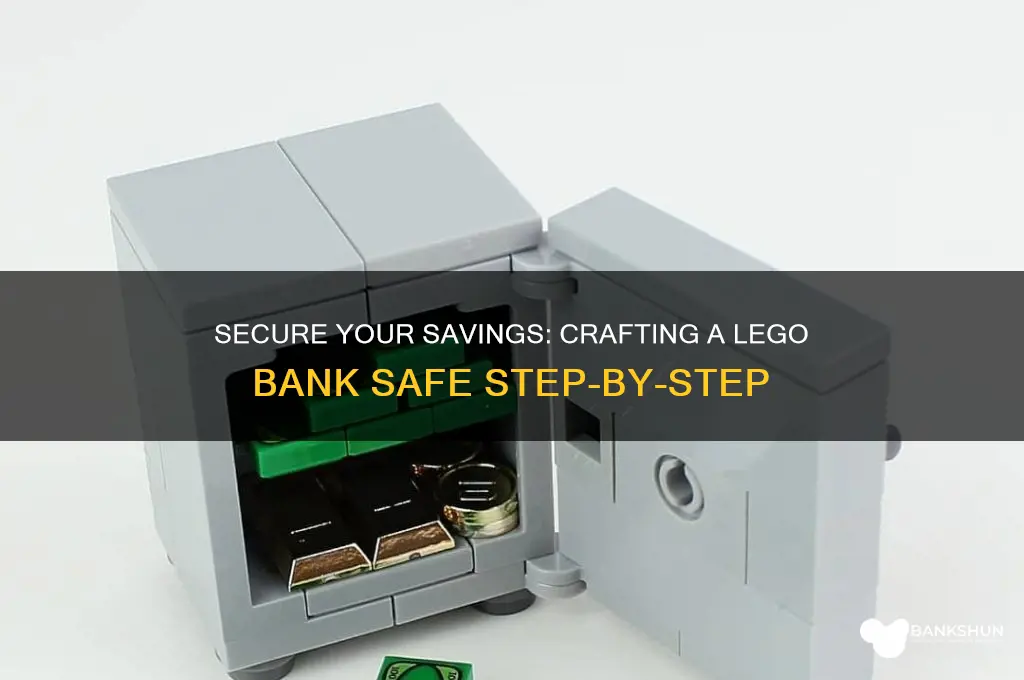 how to make a lego bank safe