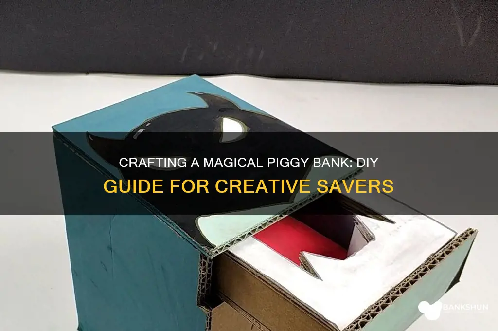 how to make a magic piggy bank