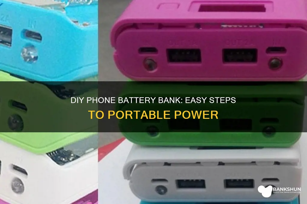 how to make a phone battery bank
