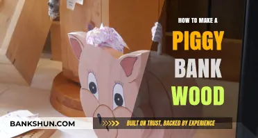 Crafting a Wooden Piggy Bank: DIY Guide for Beginners
