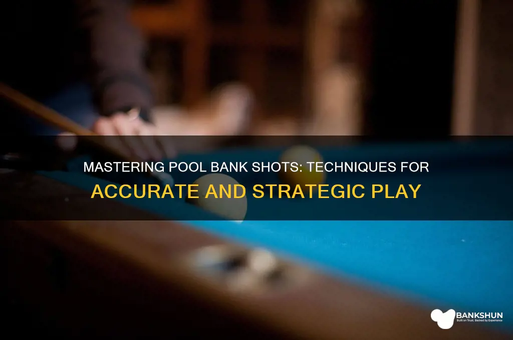 how to make a pool bank shot