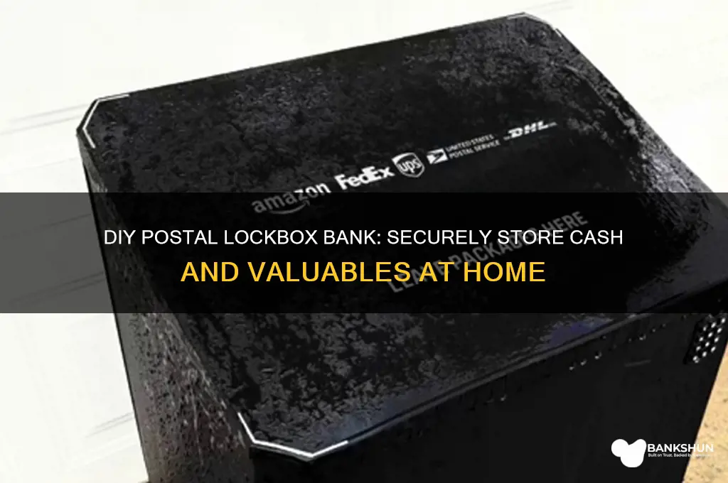 how to make a postal lockbox bank