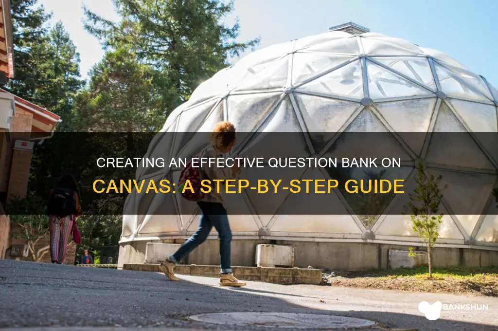 how to make a question bank canvas
