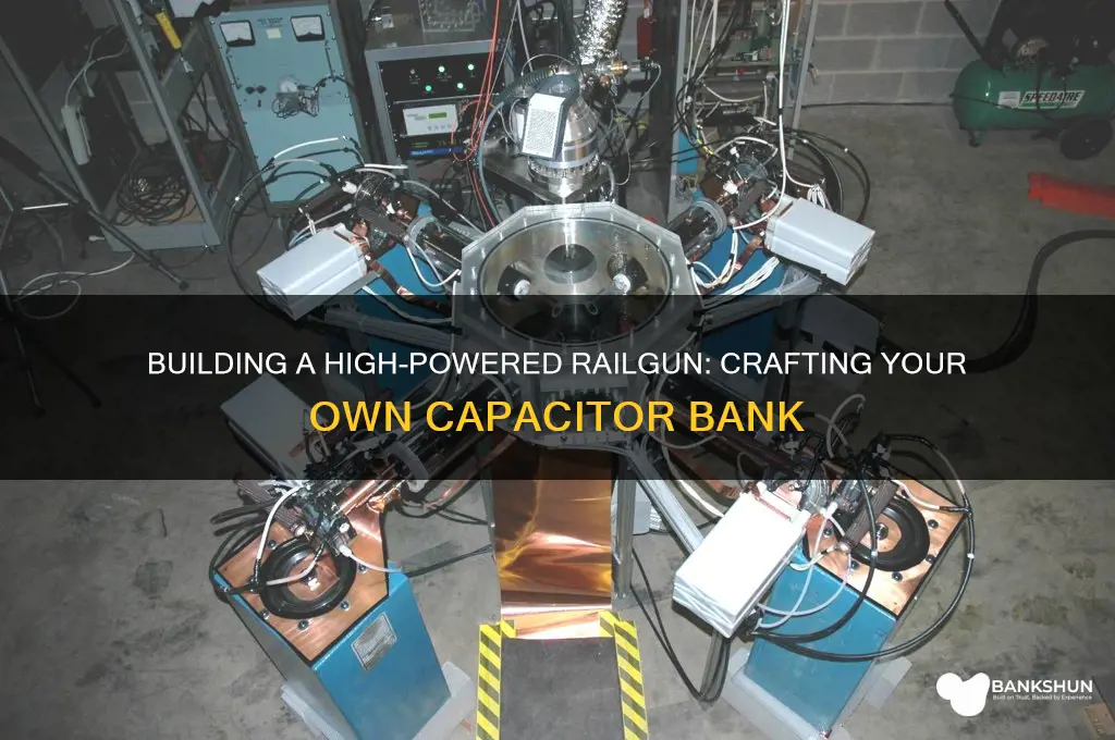 how to make a railgun capacitor bank