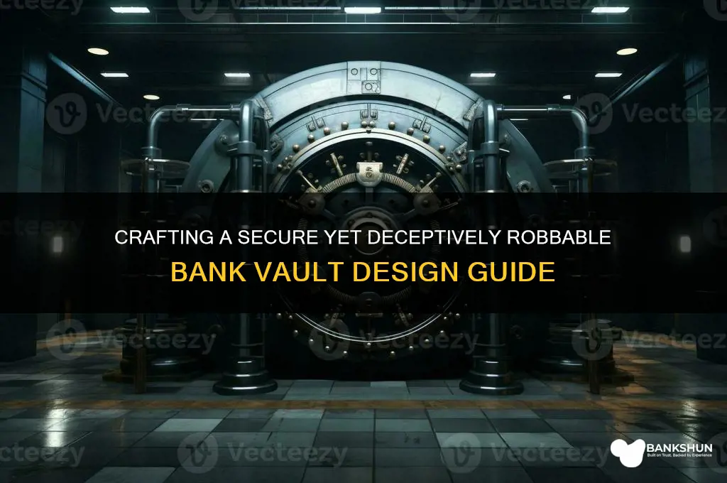 how to make a robbable banke vault
