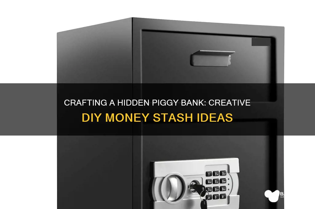 how to make a secret piggy bank