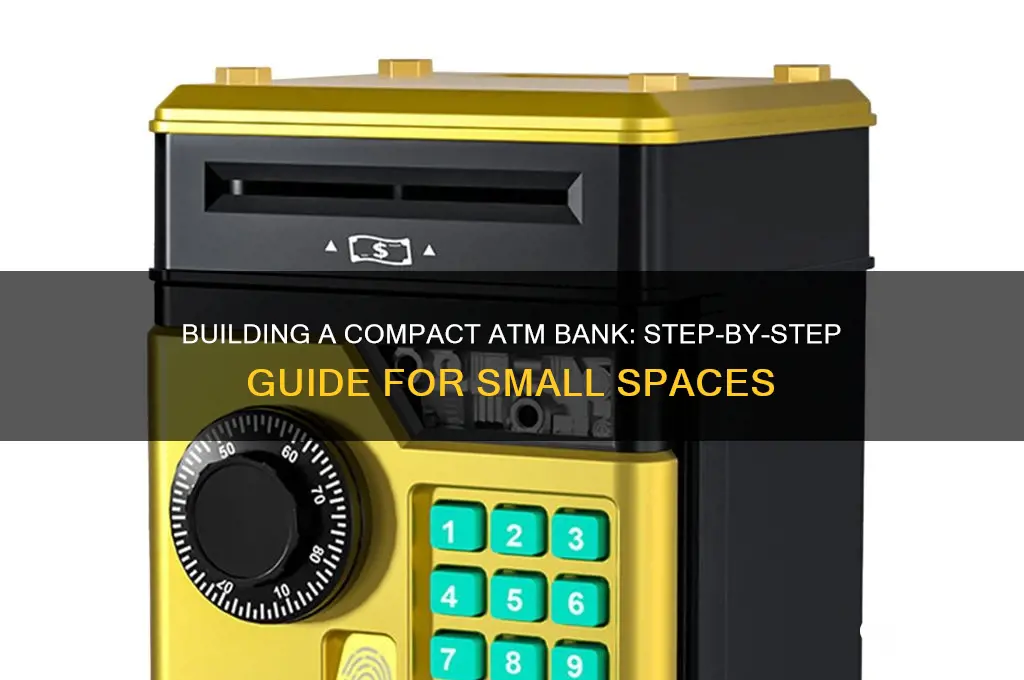 how to make a small atm bank
