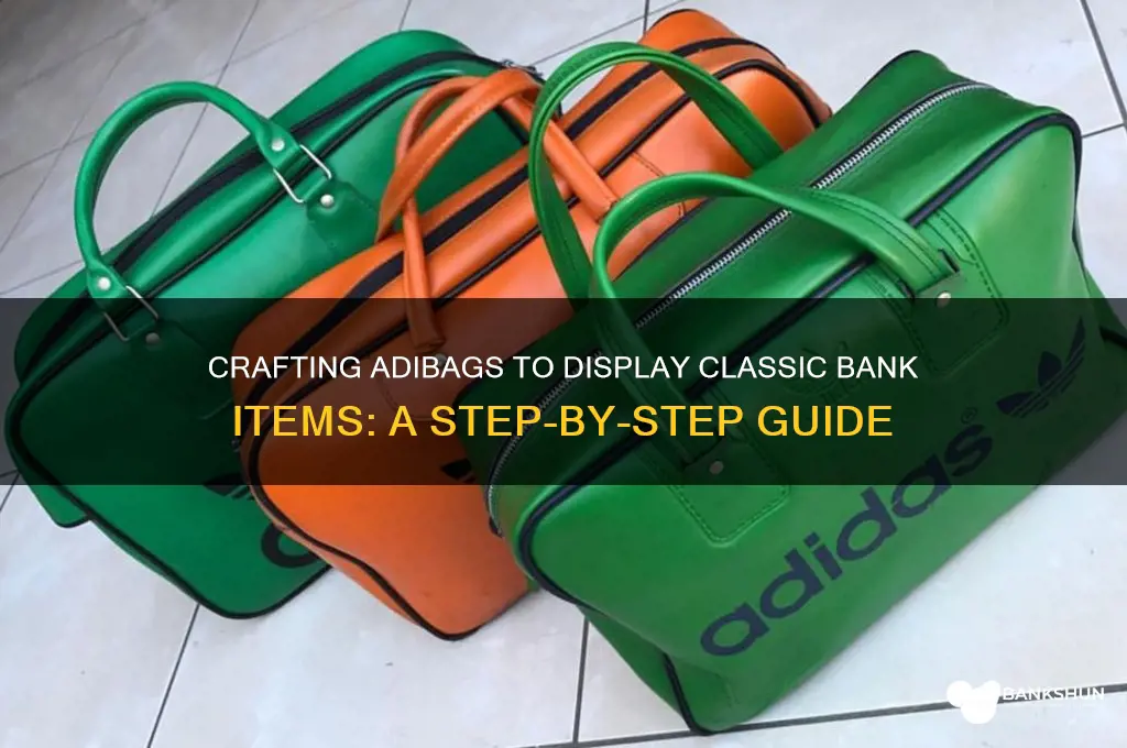 how to make adibags show bank classic