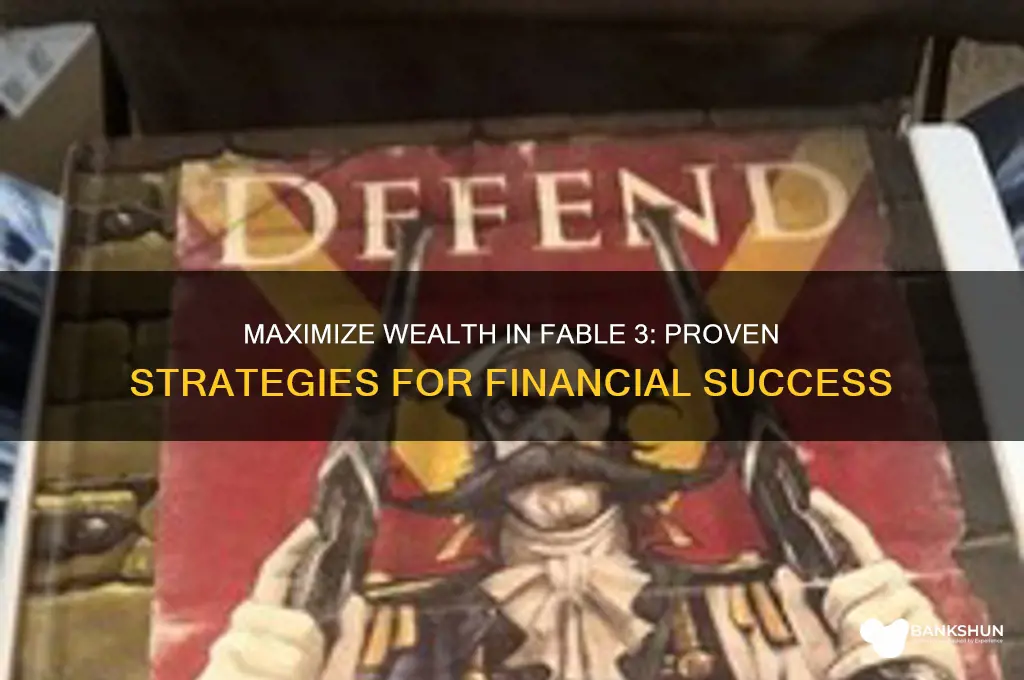 how to make bank in fable 3