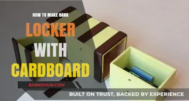 DIY Cardboard Bank Locker: Crafting Secure Storage at Home Easily