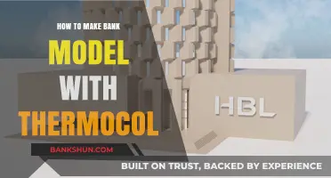 DIY Thermocol Bank Model: Easy Crafting Guide for Beginners