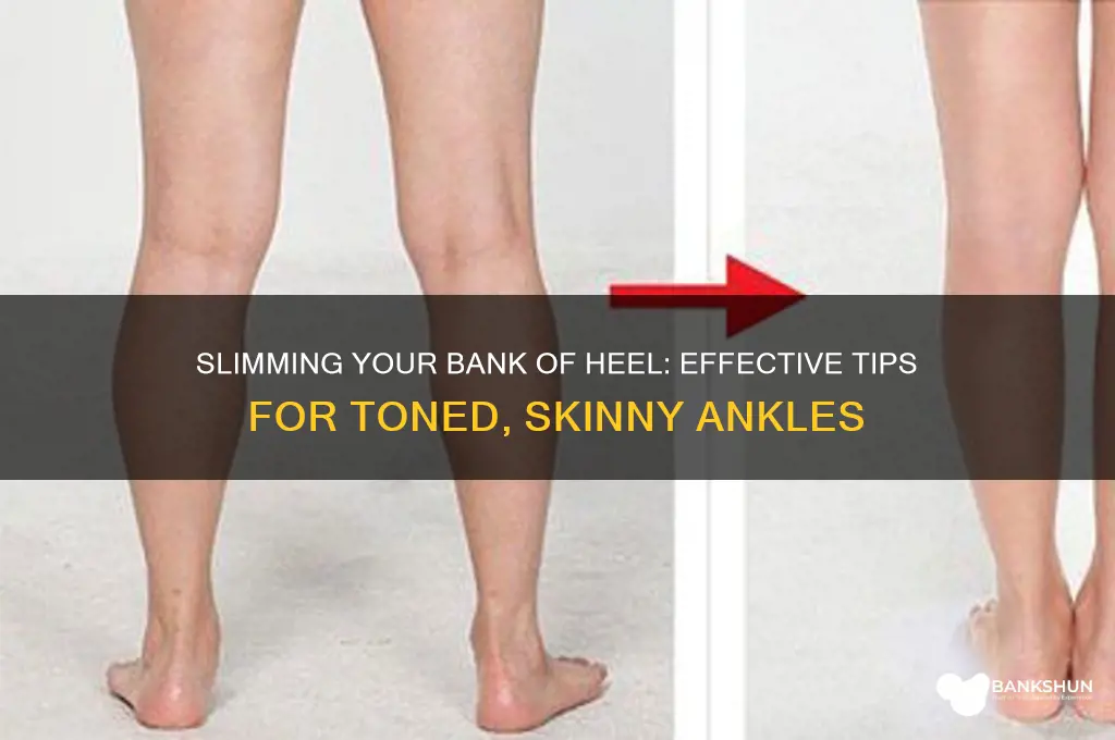 how to make bank of heel skinny