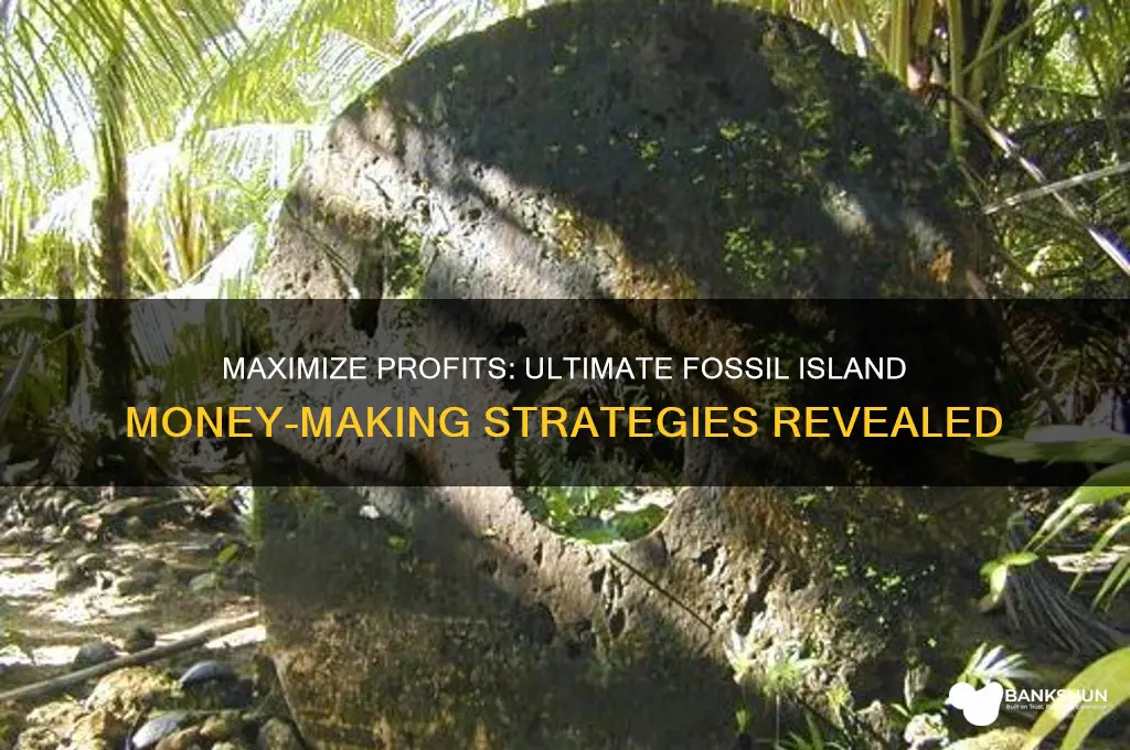 how to make bank on fossil island