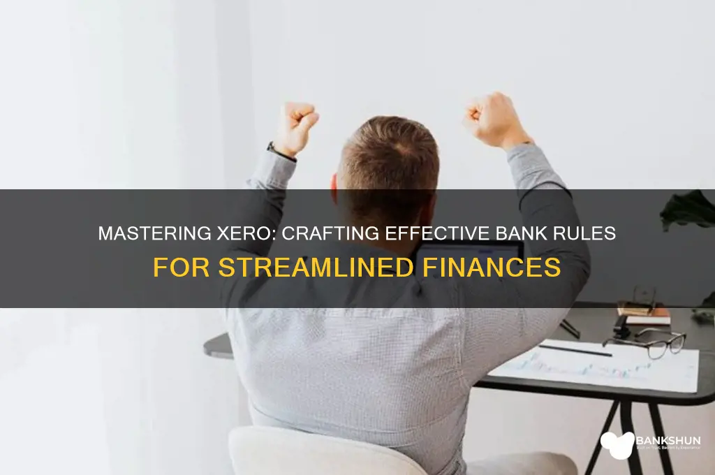 how to make bank rules in xero