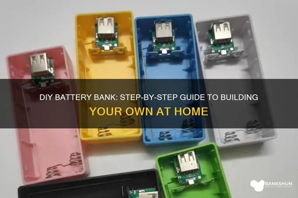 how to make battery bank at home