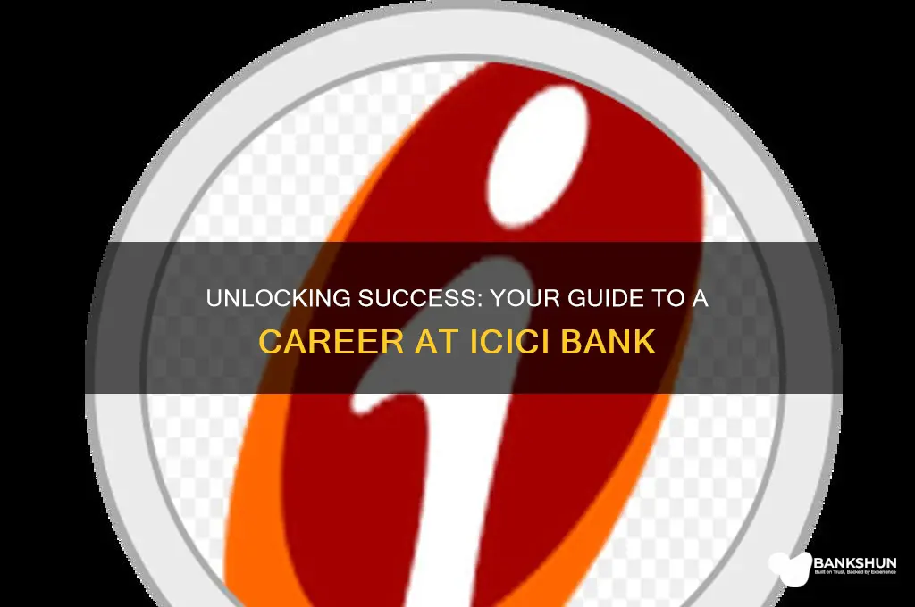 how to make career in icici bank
