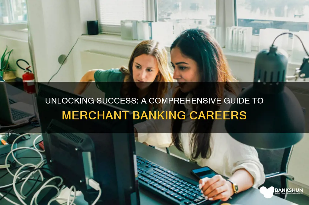 how to make career in merchant banking