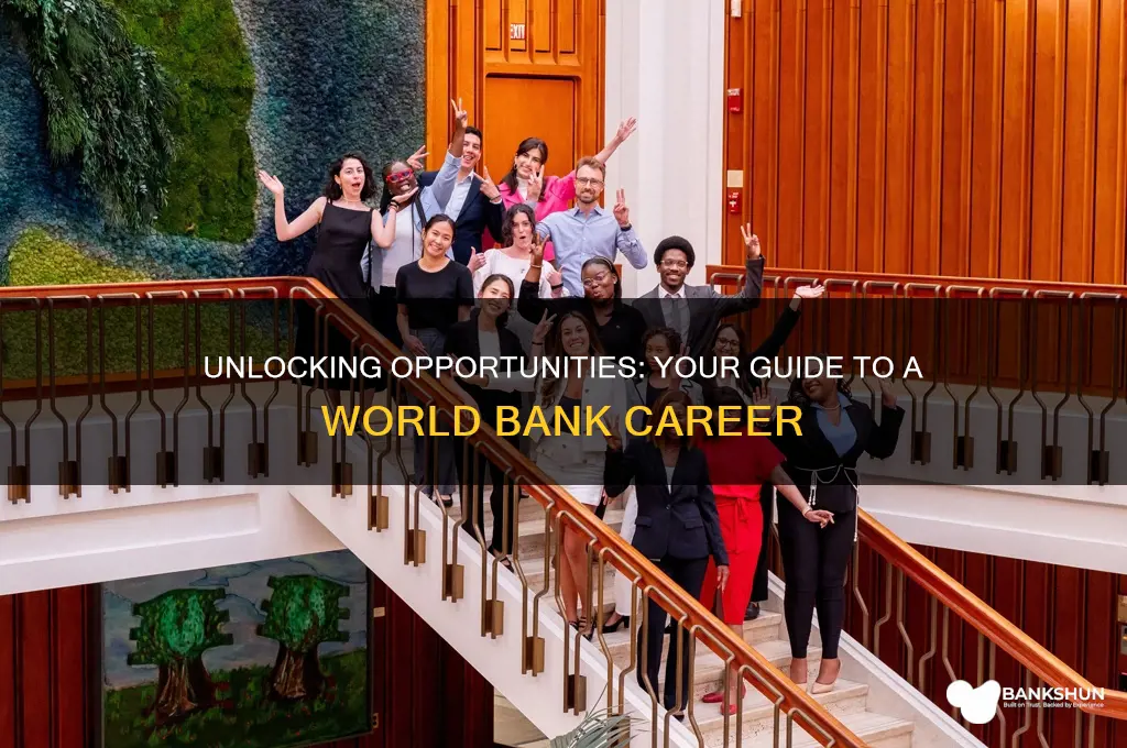 how to make career in world bank