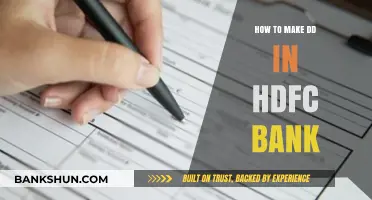 How to Easily Create a Demand Draft in HDFC Bank