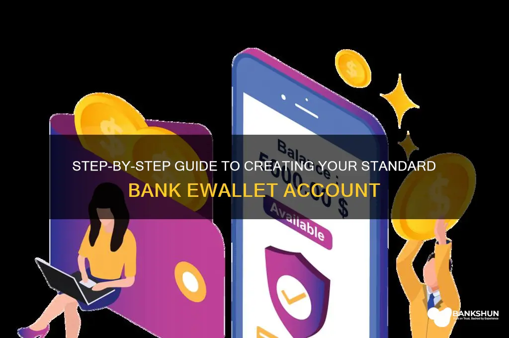 how to make ewallet at standard bank