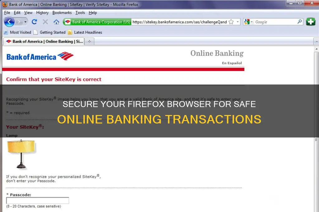 how to make firefox safe for banking