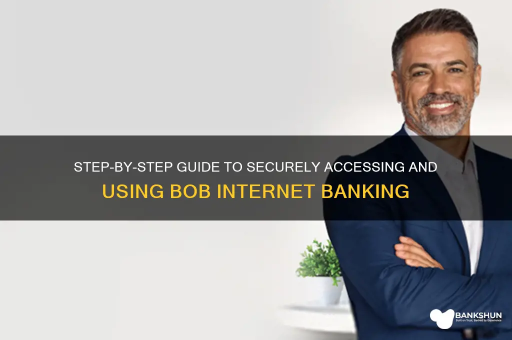 how to make internet banking in bob