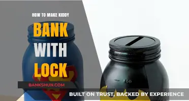 DIY Kiddy Bank with Lock: Easy Crafting Guide for Kids
