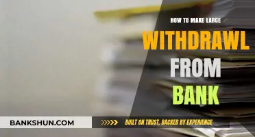 Securely Withdrawing Large Sums: A Step-by-Step Bank Guide