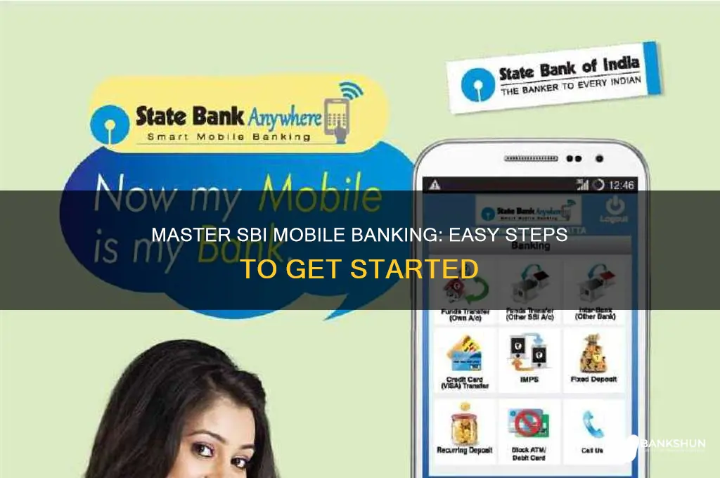 how to make mobile banking in sbi