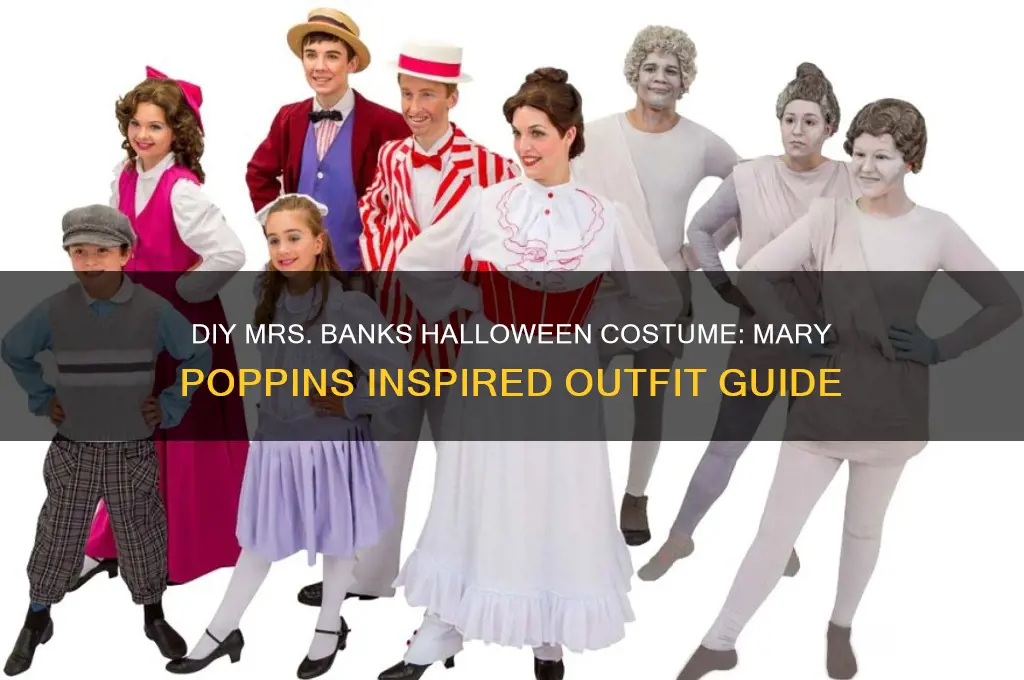 how to make mrs banks halloween costume