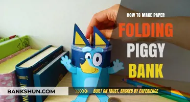 Creative DIY Paper Folding Piggy Bank Crafting Guide for Beginners