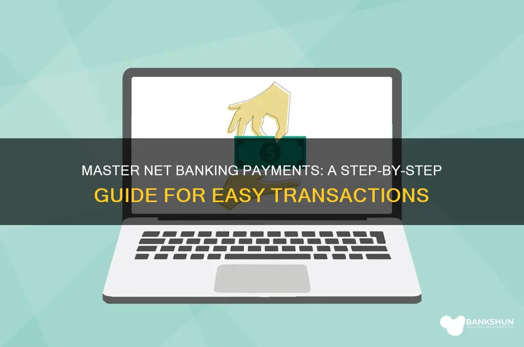 how to make payment by net banking