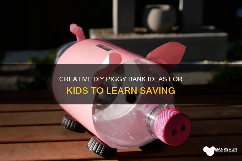 how to make piggy bank for kids
