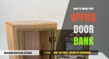 DIY Post Office Door Bank: Creative Crafting for Kids and Adults