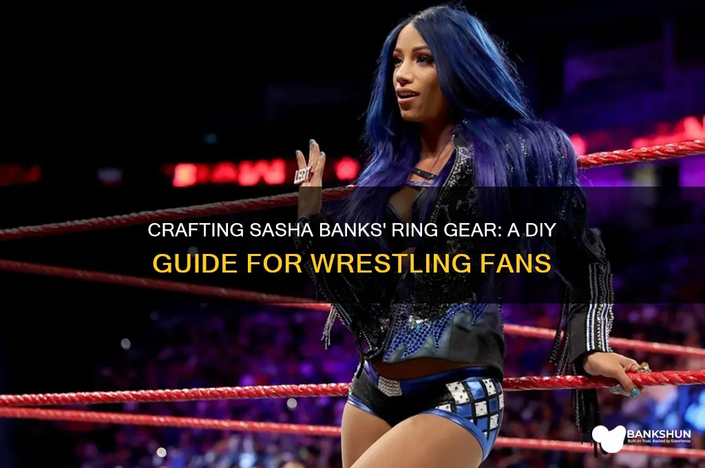 how to make sasha banks ring gear