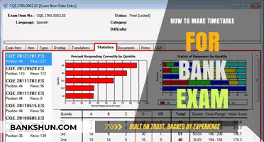 Master Your Bank Exam Prep: Crafting an Effective Timetable